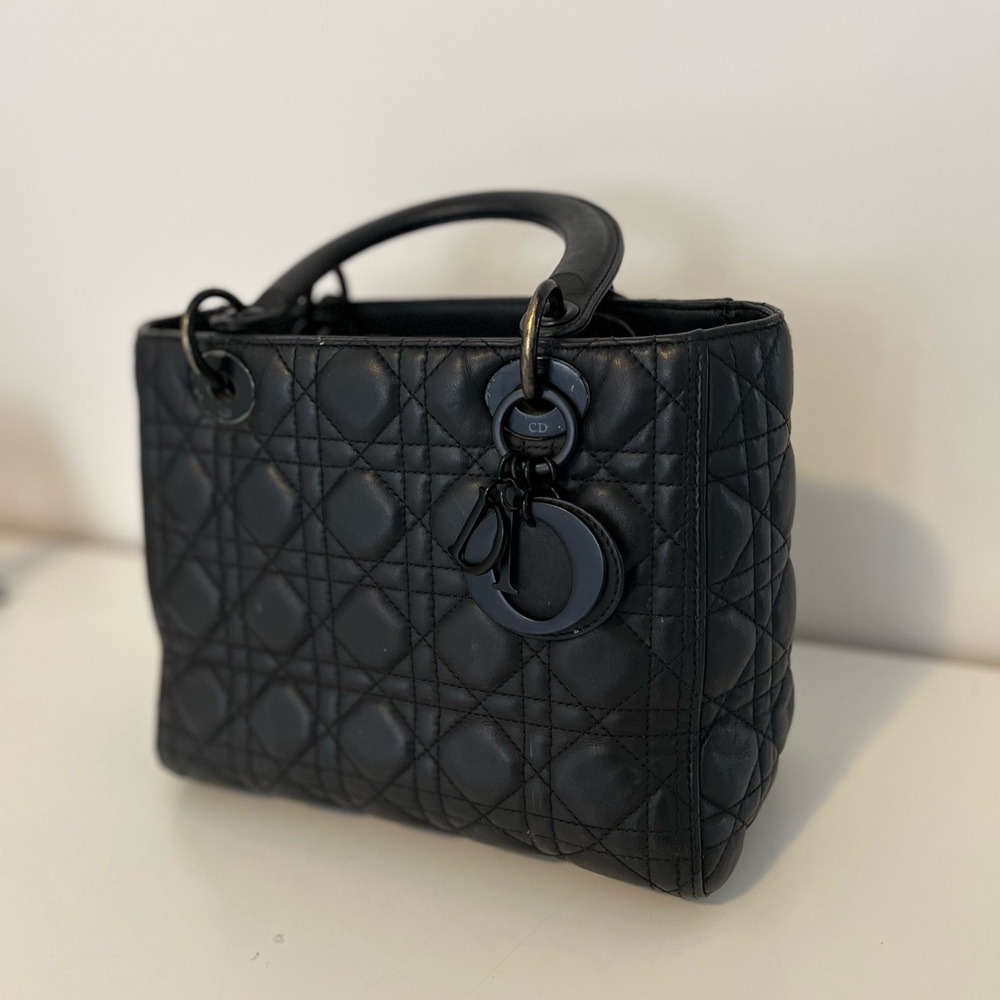 Medium Lady Dior Matte Bag